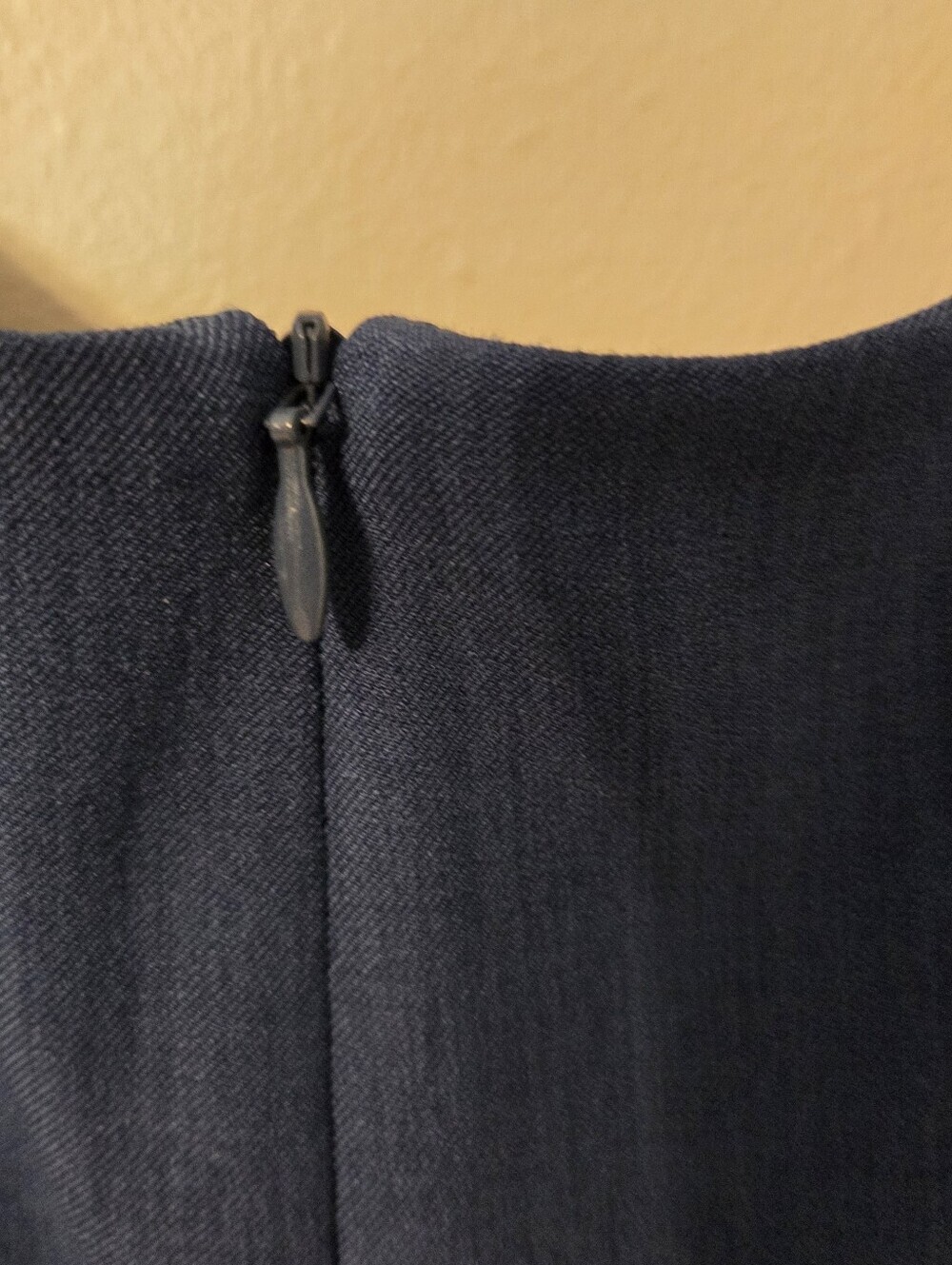 MM Lafluer Womens Blue Shirley Dress Sz 10  Corpcore Office Career Pencil Sheath - Picture 6 of 10